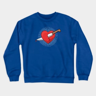 Wounded heart Crewneck Sweatshirt